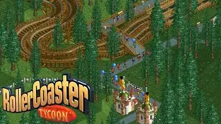 Roller Coaster Tycoon 1 Crumbly Woods Playthrough