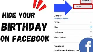 How to Hide Your Birthday | Facebook 2024