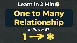 How to Create One to Many Relationship in Power BI