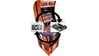 NBA Jam Arcade1up PCB Swap Mod Part 1