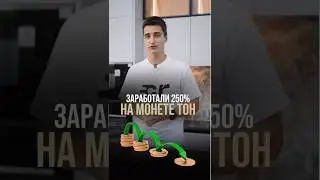 Заработали 250% на монете ТОН 