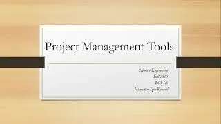 Software Project Management Tools