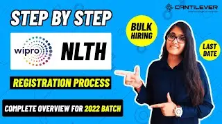 Wipro NLTH Step by Step Registration process | 2022 batch | 3.5LPA Package