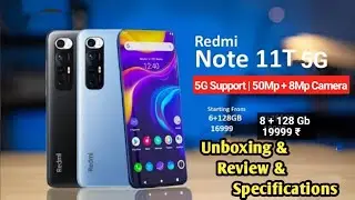 Redmi Note 11T 5G Unboxing & Review || Best Smartphone Under 20000₹ || Should You Buy This..?