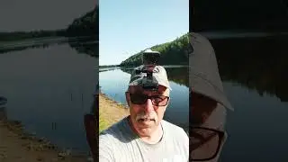 На рыбалке на речке Усолка.