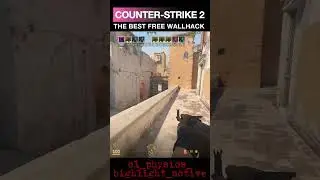 Counter-Strike 2 The Best Free Wallhack #shorts