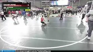 132 Lbs Cons. Round 2 - Irie Jackson, Wisconsin Vs Zachary Dennis, Farmington Mat Rat Wrestling Cl