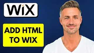 How To Add HTML Code To Wix Website - 2024