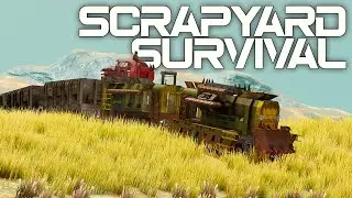 The Train in Green Fled Across the Desert... | Scrapyard #19