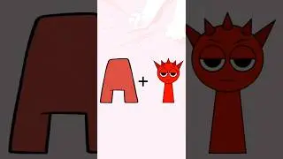 Making russian alphabet lore sprunki А&Б