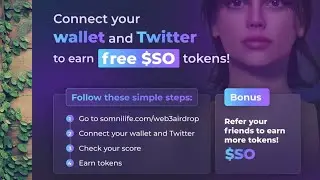 Somnilife token Airdrop For Eth Bsc poly matic Avax FTM user who use followimg chain How to claim