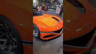 Прототип спорт кара от Genesis на авто выставке в Пекине. Май 2024