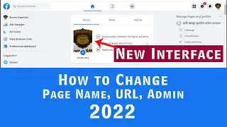 How to Add an Admin to a Facebook Page 2022 - Profile Type Page Admin Change - Change Name/Url