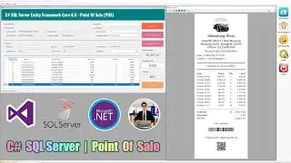 สอนฟรี วิธีการออกแบบฟอร์ม Point Of Sale ระบบ POS ใน Visual Studio 2022 (Part 6)