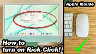 How to Right Click on Mac with Apple Mouse 2022: Easy Guide to TURN ON RIGHT CLICK on Apple Mac!