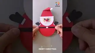 Santa Claus 🎅 Simple 3D Paper Crafts | ❤️️🎄 Amazing Christmas Decor