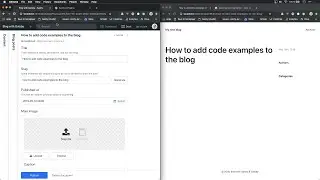 How to add a custom code block to the gatsby-sanity-blog on sanity.io/create