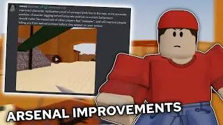 Xonae HUGE ARSENAL IMPROVEMENTS… (Roblox Arsenal)