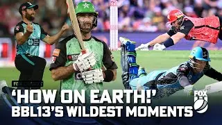 Craziest moments from BBL13 🔥 | Wickets, catches and run outs RANKED 🏅 | Fox Cricket