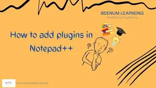 How to add plugins in Notepad++ | JSON, XML plugins,..etc