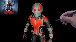 How to make Ant-Man clay sculpture with clay