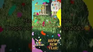 I hope you have a happy New Year for 2023￼🥰💗🌈🌸￼