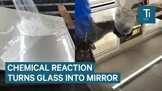 Watch This Artist Create A Mirror Using Glass And Silver Nitrate