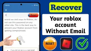 How to Reset Your Roblox Password  (2024) | Get Your Roblox Account Back