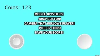 Unity Mobile Joystick Tutorial | Unity Jump Tutorial| Unity Pick Up Tutorial| Unity Score Tutorial