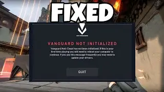 How to Fix Vanguard Not Initialized  - Valorant Error 44