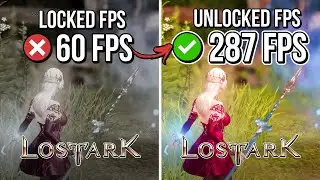 🔧 LOST ARK: HOW TO QUICKLY UNLOCK/UNCAP YOUR FPS 🔥 | Increase FPS Lost Ark ✔️