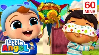 Break the Pinata | Kids Learn! | Nursery Rhymes | Sing Along