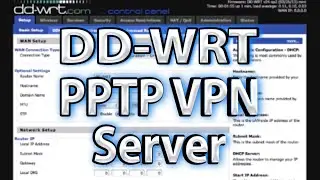 DD-WRT PPTP VPN Server Setup