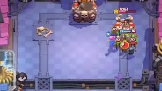 Clash Royale: Phù Thủy + Tiểu Long  hộ công cho PenKa và Trư Kỵ Sỹ || Love Clash Royale