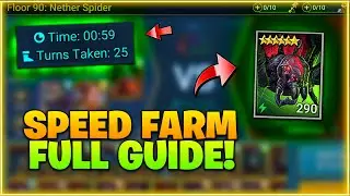 Farm This!! Nether Spider Hard Mode Doom Tower Guide | Raid Shadow Legends