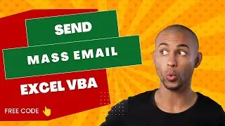 Send Mass Email From Excel VBA To Multiple Recipients