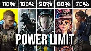 RTX 4080 Power Limit Comparison at 4K
