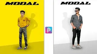 Creative Model Photo Editing in PicsArt | Instagram model Photo Editing 🔥