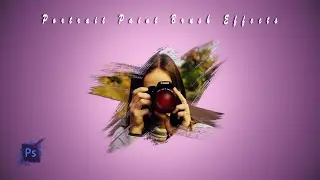 Paint Brush Effects # Portrait photo / photoshop tutorials