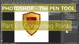 Pen Tool in Photoshop - 06 - Converting Points