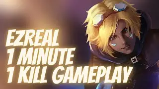 LOL WILD RIFT : EZREAL 1 KILL PER MINUTE ( Not an ADC MAIN ) - Season 7