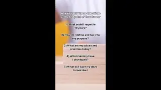 Ask Yourself These Questions at the Midpoint of Your Career