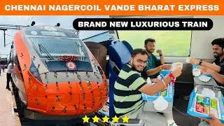 Brand New Chennai Nagercoil Vande Bharat Express Inauguration | Most Luxurious Train Journey ❤️