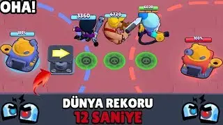 BİLİNMEYEN TAKTİK ile DÜNYA REKORU KIRDILAR !!! - Brawl Stars