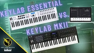 Arturia Keylab MKII vs. Essential Keyboard MIDI Controller | Drum Pads + Keybed Review