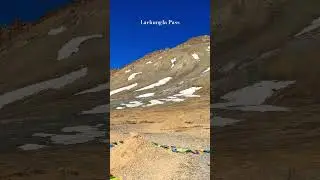 View at lachungla pass #leh #travel #mountain #thar