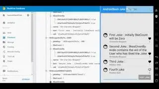 Android Firebase Example Application : Joke Poster Application Tutorial