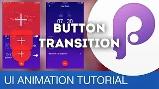 Amazing Button Transition • UI/UX Animations with Principle & Sketch (Tutorial)