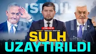 🔴 Isroil-Falastin: sulh uzaytirildi #fikratuz