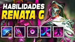 😱*NUEVA CAMPEONA RENATA GLASC*🌟¡HABILIDADES y GAMEPLAY REVELADO!+ SKIN RENATA ALMIRANTE